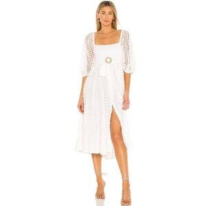 Place Nationale | Azuretti Dress in Ivory NWT (Revolve)